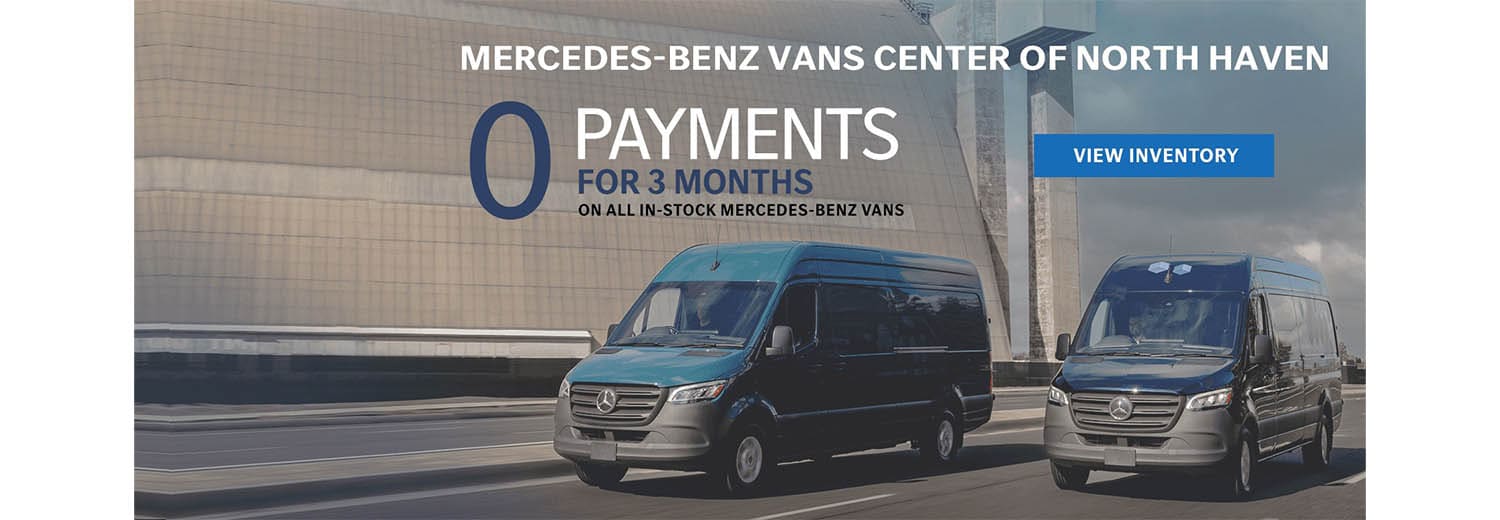 MBZ Vans 0 Payments For 3 Months